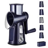 5 In 1 Multi-functional Vegetable & Cheese Grater 14:496#violet;200007763:201336105
