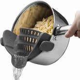 Adjustable Clip Cooking Pot Strainer 14:691