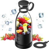 Electric Portable Rechargeable Wireless Juicer 14:193#350ml black;200007763:201336100
