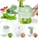 Portable Electric Vegetable Chopper 14:200006152#Kit-1