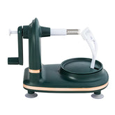 Rotational Manual Apple Fruit Peeler 14:200006152#Dark Green