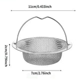 Stainless Steel Kitchen Sink Food Residue Filter Catcher