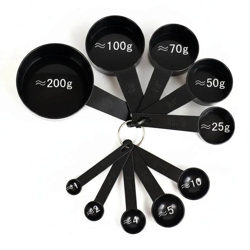 10pcs Complete Set Meal Preparation Measuring Cups