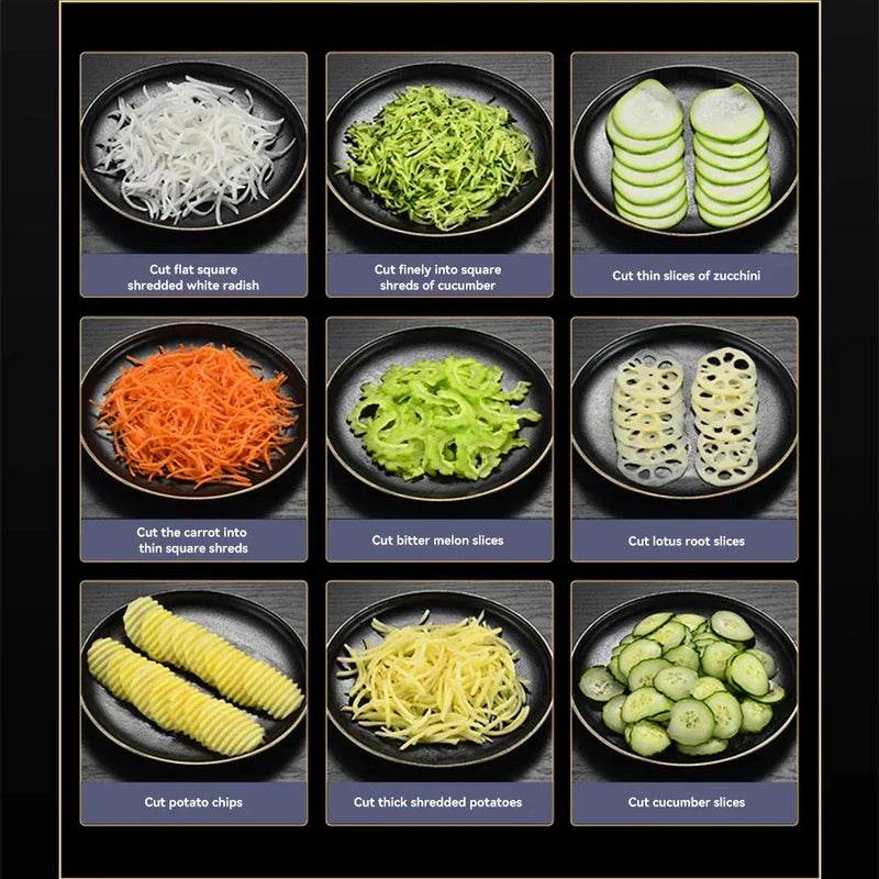 5 In 1 Multi-functional Vegetable & Cheese Grater 14:496#violet;200007763:201336105