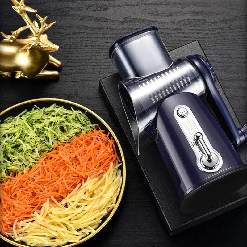 5 In 1 Multi-functional Vegetable & Cheese Grater 14:496#violet;200007763:201336105