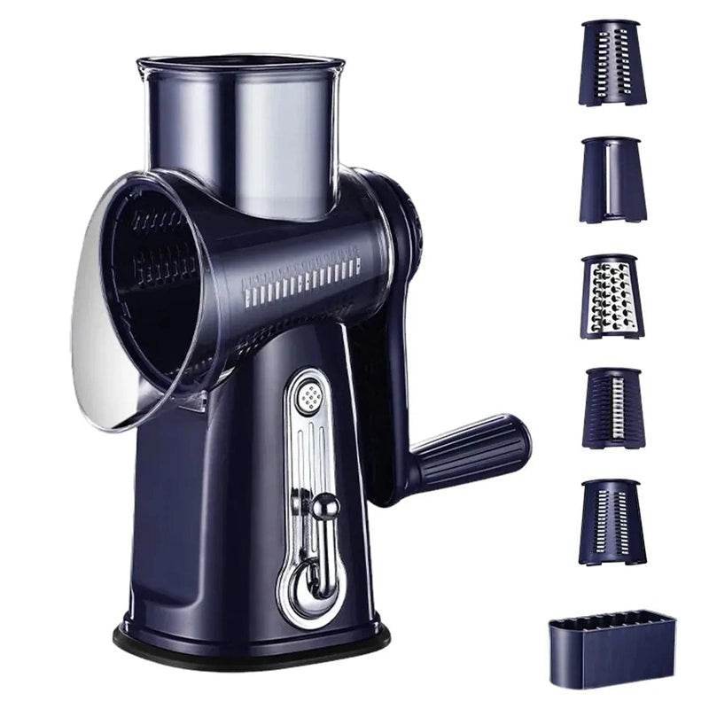 5 In 1 Multi-functional Vegetable & Cheese Grater 14:496#violet;200007763:201336105