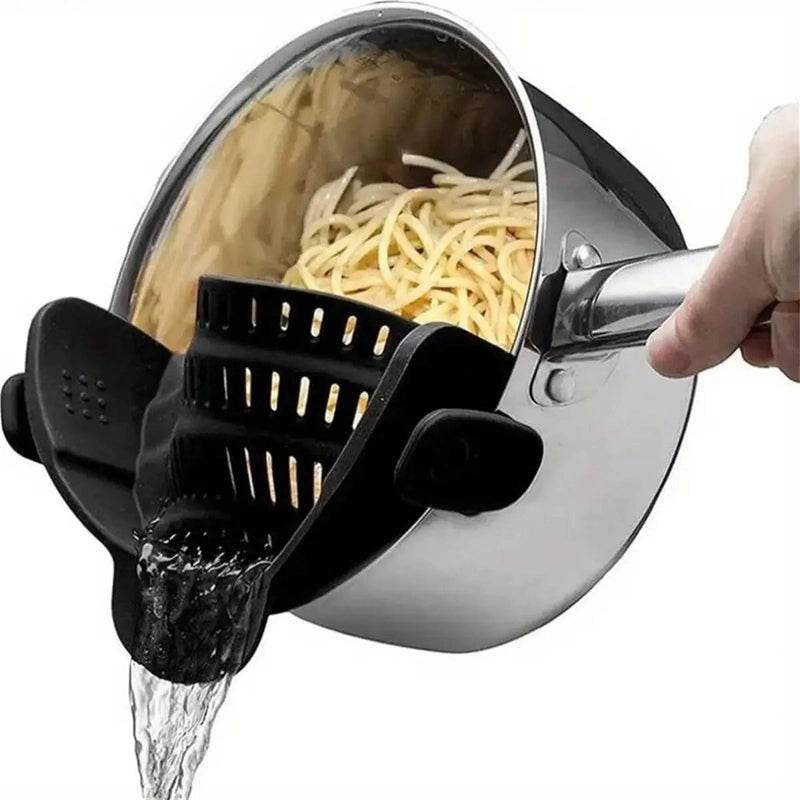 Adjustable Clip Cooking Pot Strainer 14:193