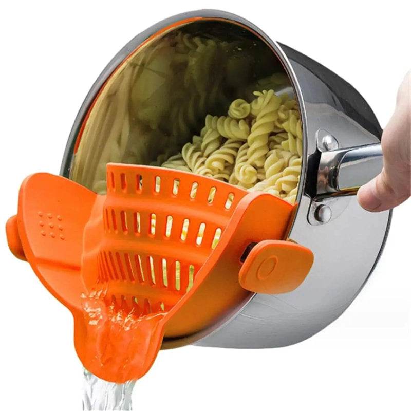 Adjustable Clip Cooking Pot Strainer 14:200005536