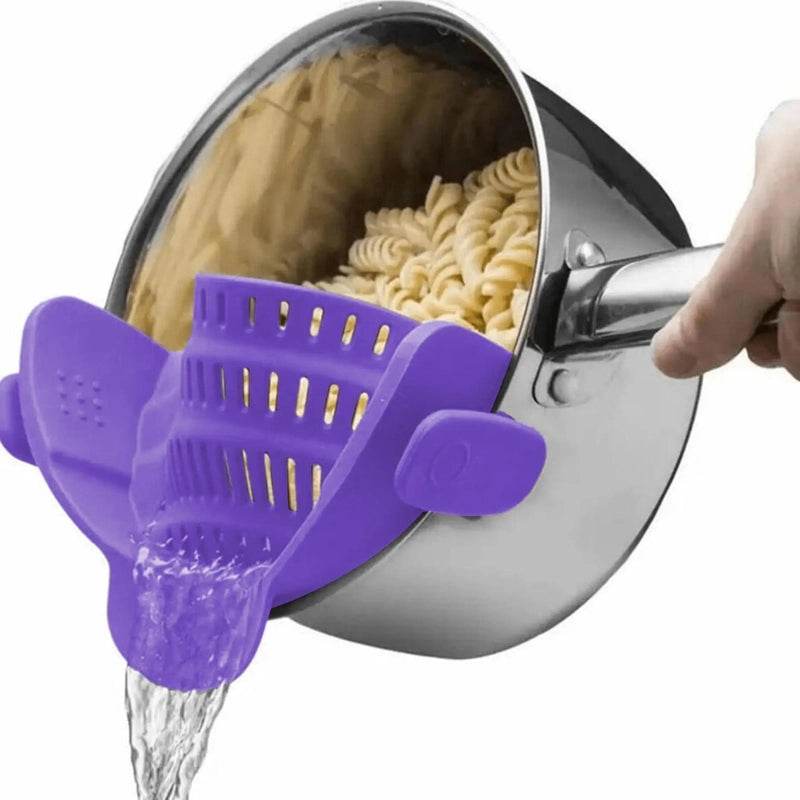 Adjustable Clip Cooking Pot Strainer 14:496