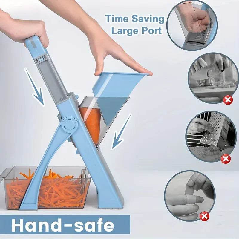 Adjustable Height Vegetable Food Chopper