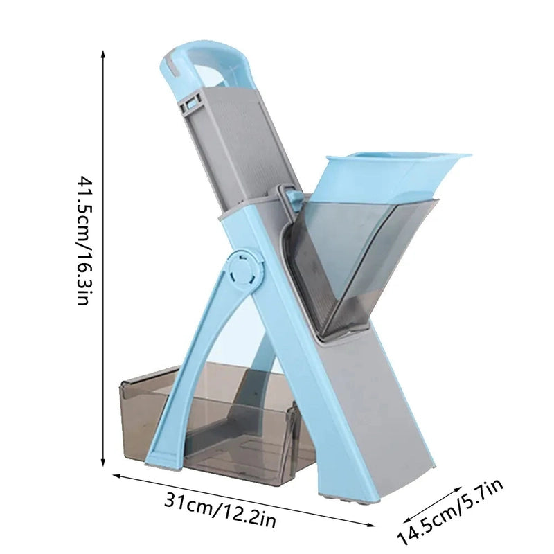 Adjustable Height Vegetable Food Chopper