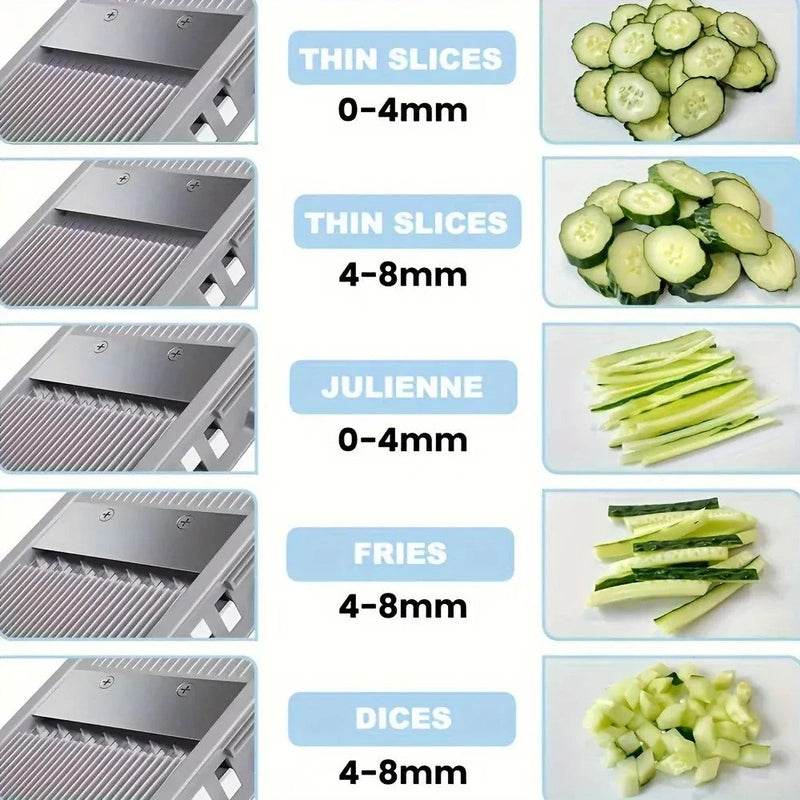 Adjustable Height Vegetable Food Chopper