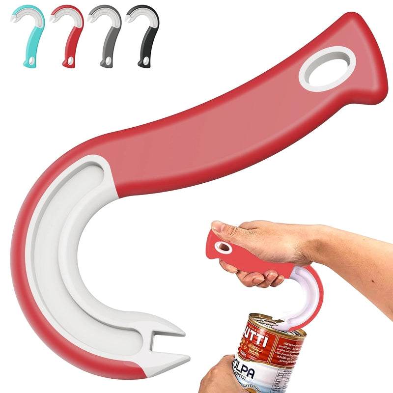 Comfortable Hand Grip Hook Shaped Can Opener