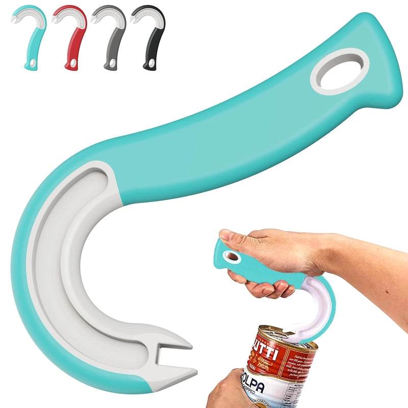 Comfortable Hand Grip Hook Shaped Can Opener