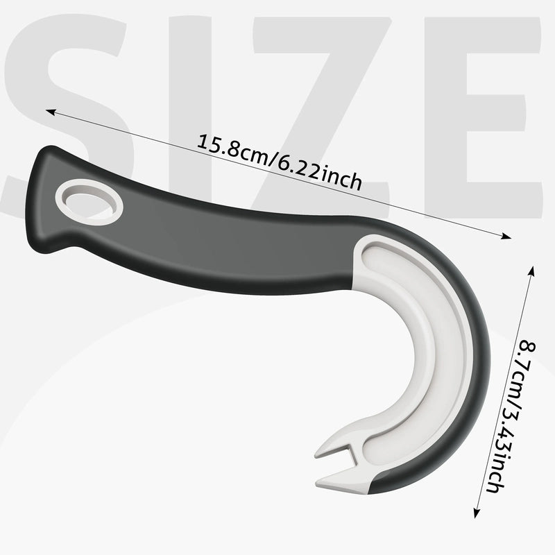 Comfortable Hand Grip Hook Shaped Can Opener