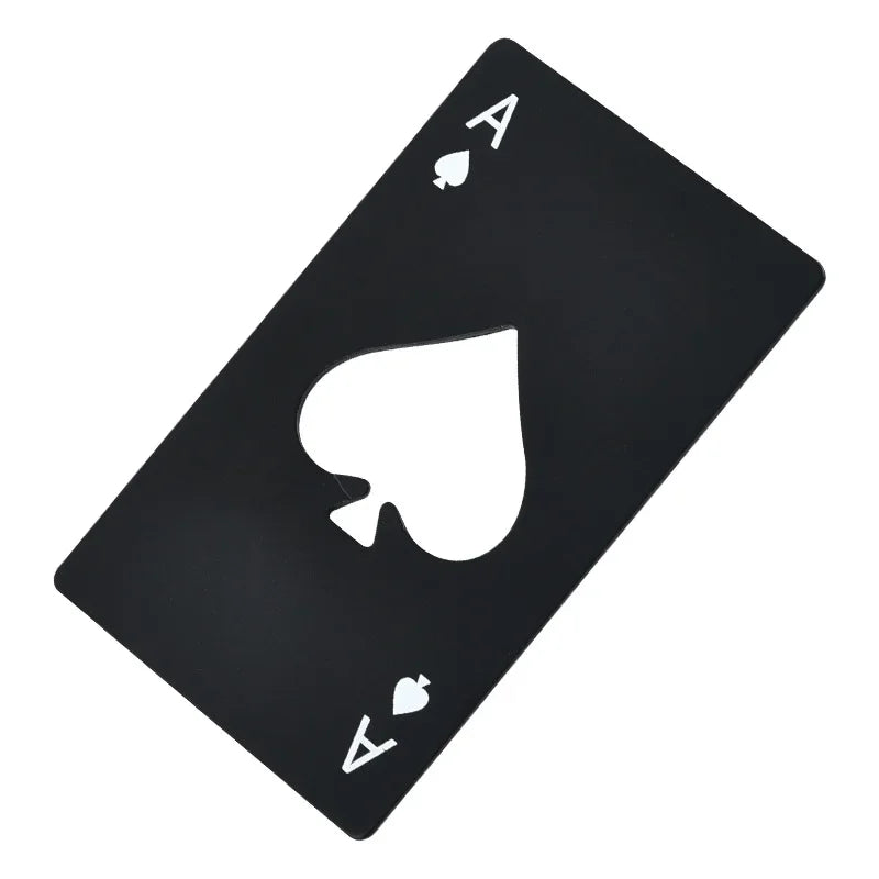 Creative Design Poker Card Set Stainless Steel Bottle Openers