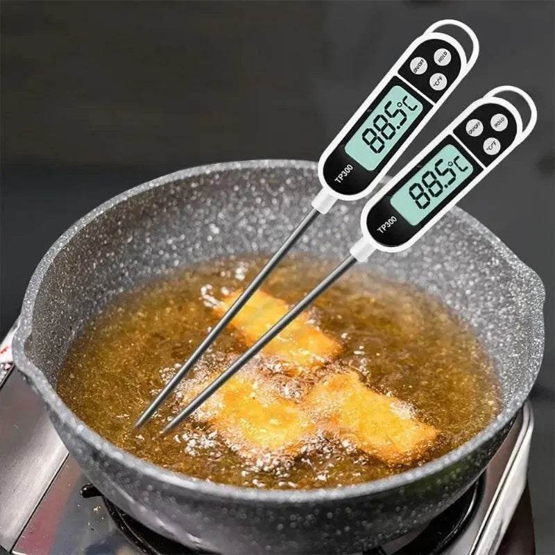 Digital LCD Temperature Display Kitchen Thermometer