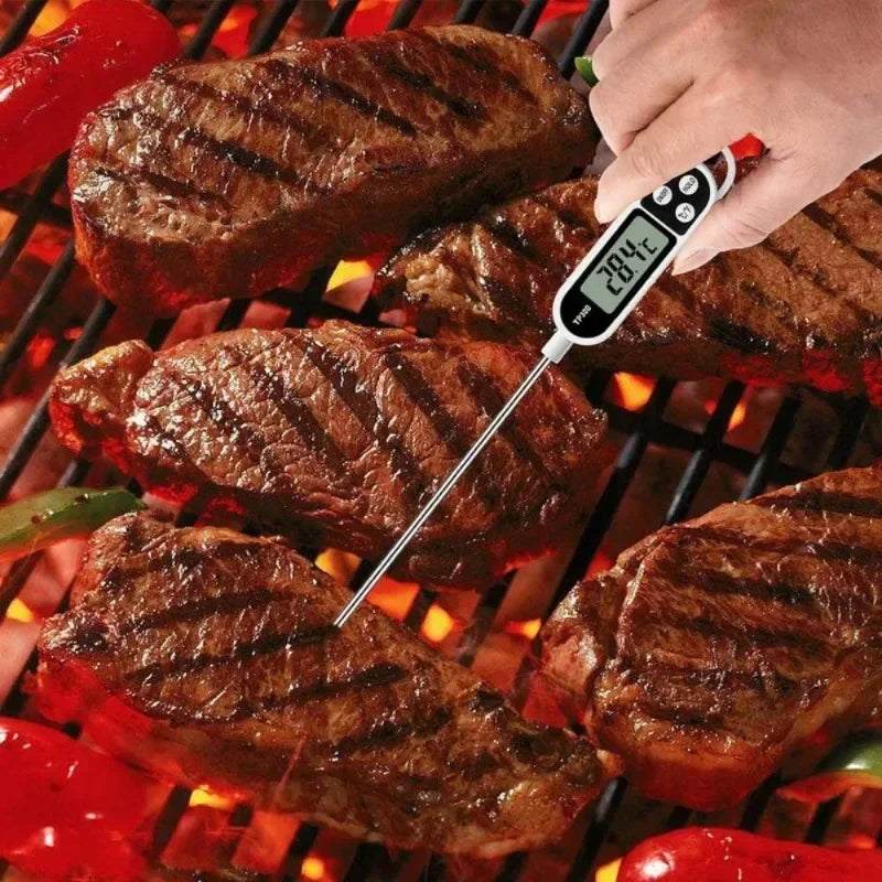 Digital LCD Temperature Display Kitchen Thermometer