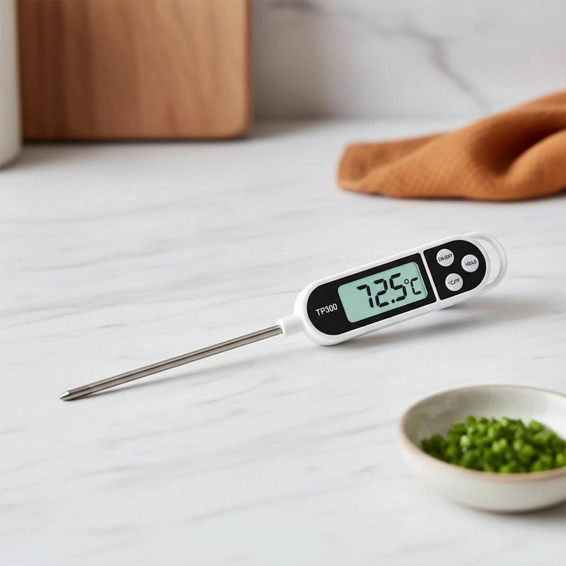 Digital LCD Temperature Display Kitchen Thermometer