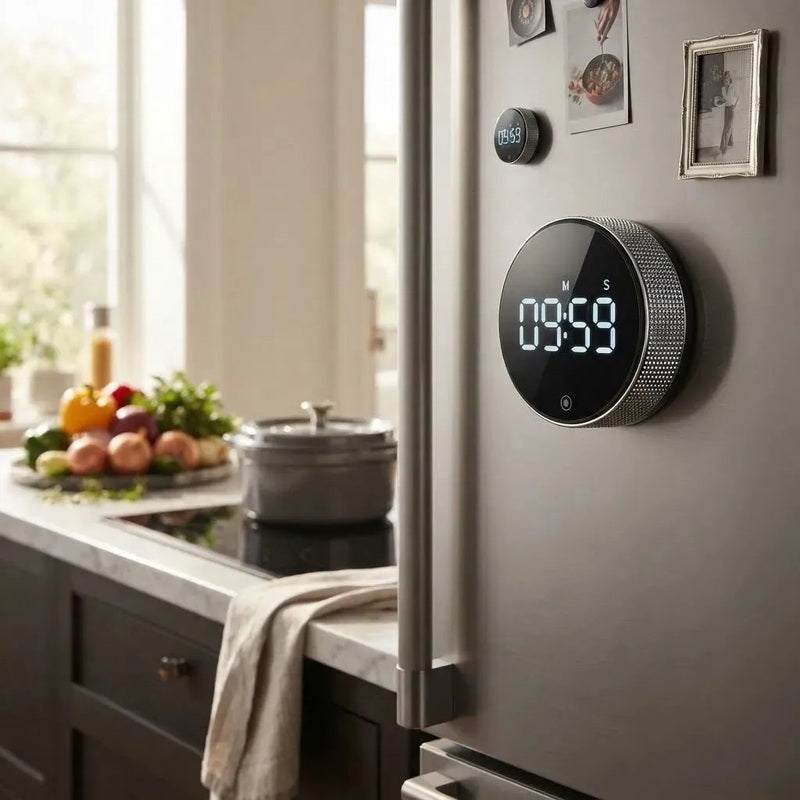 Digital Magnetic Kitchen Count Down Cooking Timer