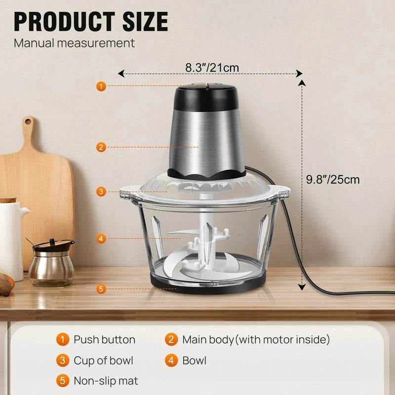 Electric Food Meat & Vegetable Grinder 200007763:201336105