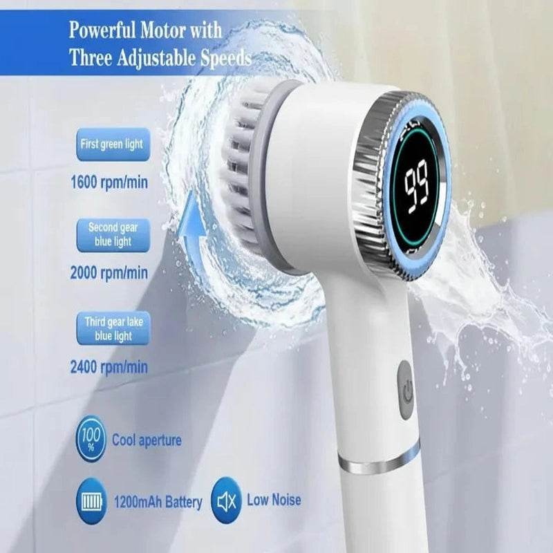 Electric Handheld Dish Cleaning Brush