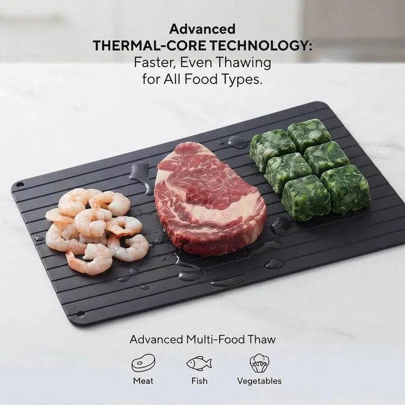 Fast Meat Defrosting Aluminium Alloy Thaw Tray