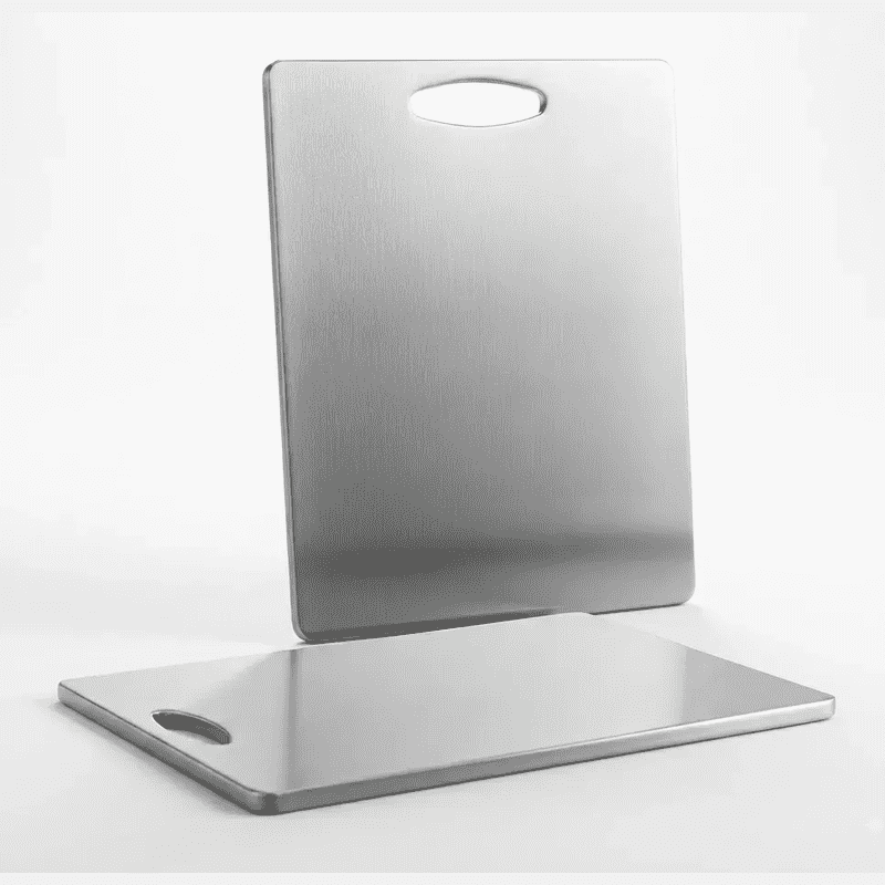 Food Meal Prep Stainless Steel Double Sided Chopping Board