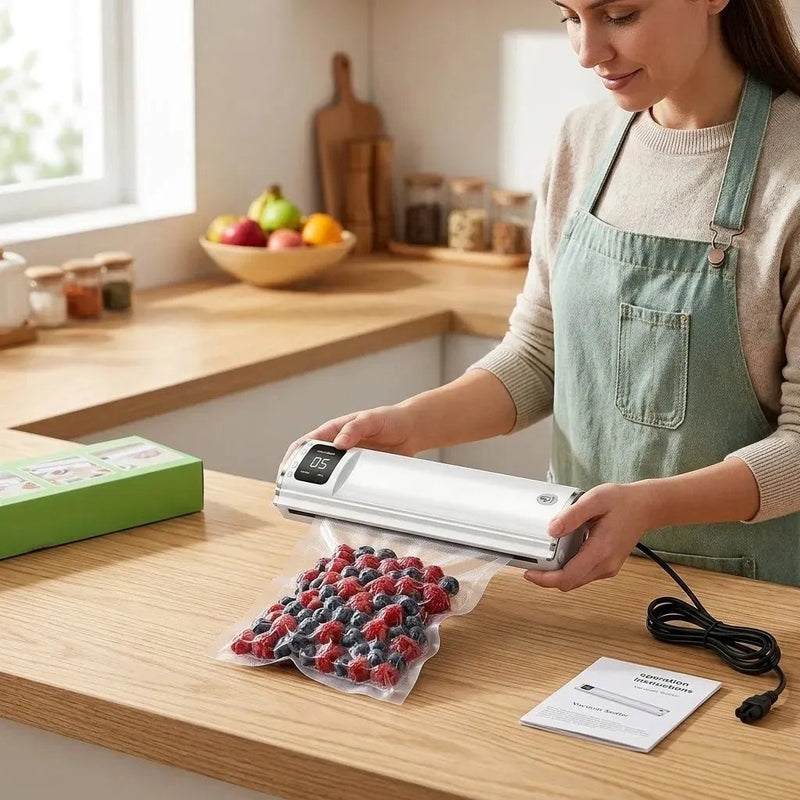 Food Preservation Plastic Bag Vacuum Sealing Machine