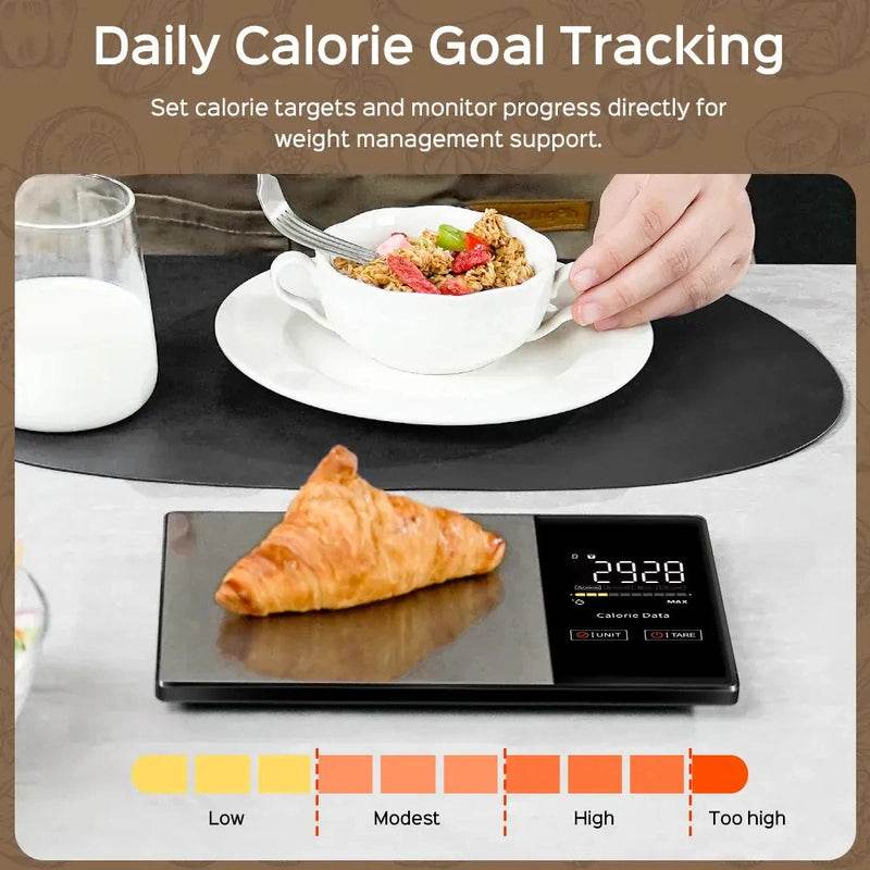 Food Weighing Scale With Nutritional Calculator 14:29#Stainless Steel;200007763:201336100