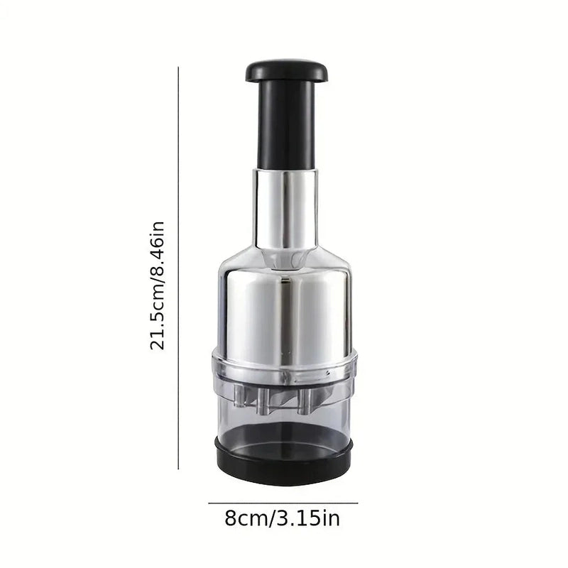 Hand Press Garlic Vegetable Chopper 14:1254#1pc