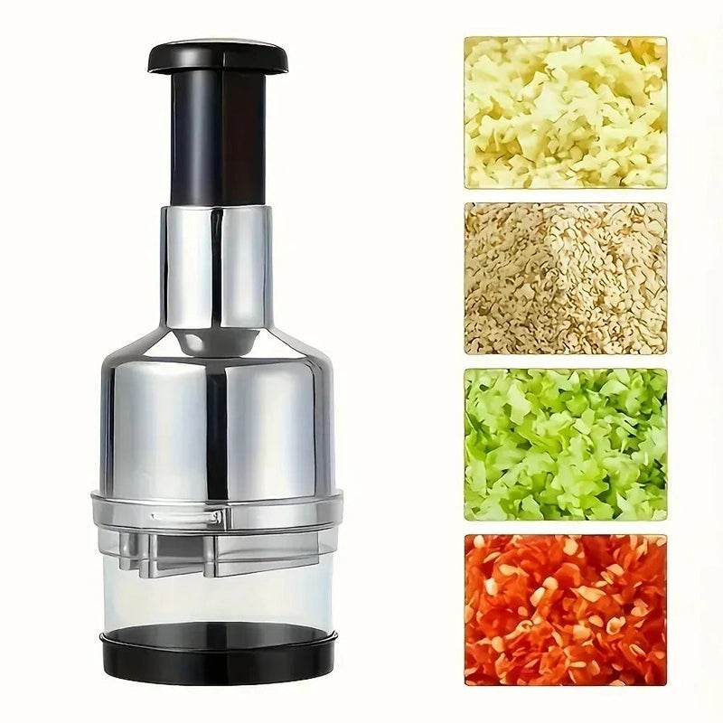Hand Press Garlic Vegetable Chopper 14:1254#1pc