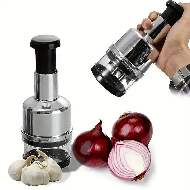 Hand Press Garlic Vegetable Chopper 14:1254#1pc