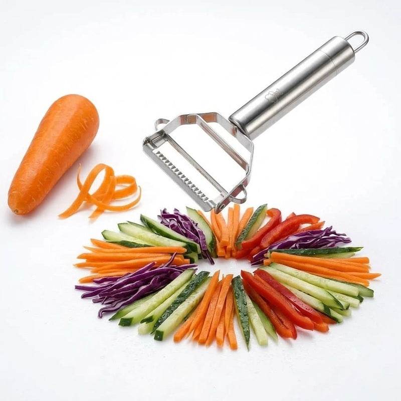 Multi-Function Stainless Steel Food Peeler 14:200006151#Update 4in1