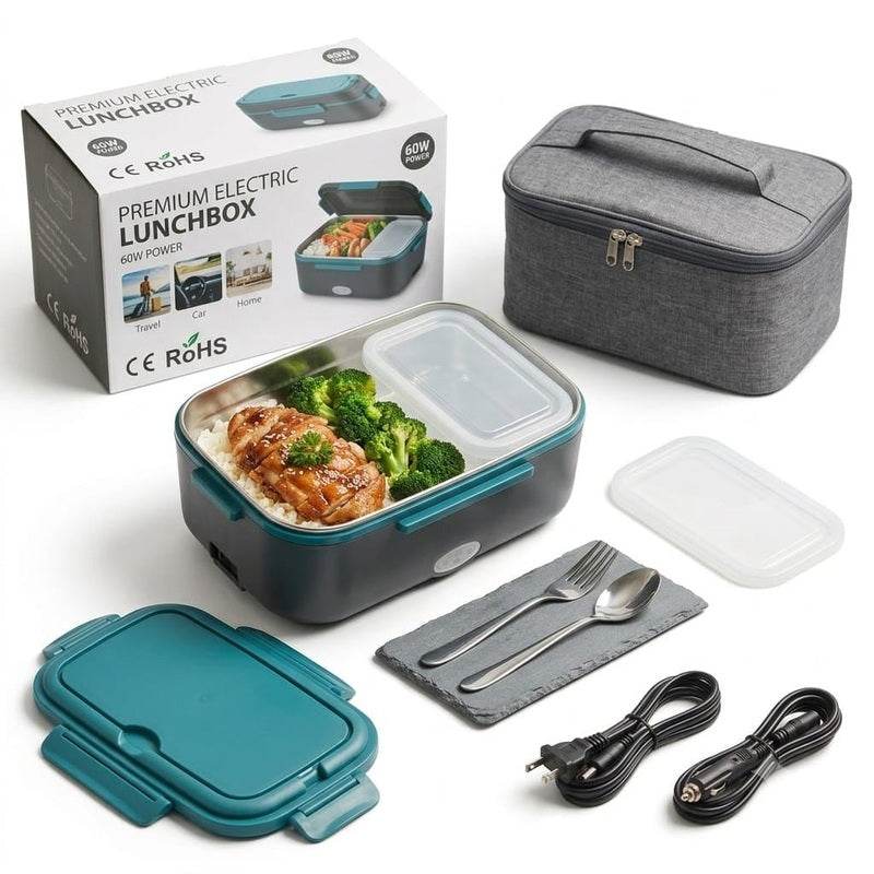 Portable Electric Lunch Box Food Warmer