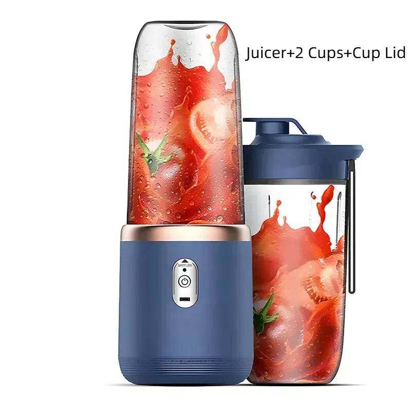 Portable USB Powered Electric Food Juicer 14:175#2cups-Blue