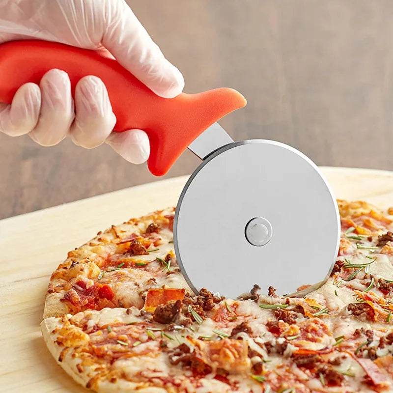 Sharp Stainless Steel Pizza Roller Pastry Wheel Cutter