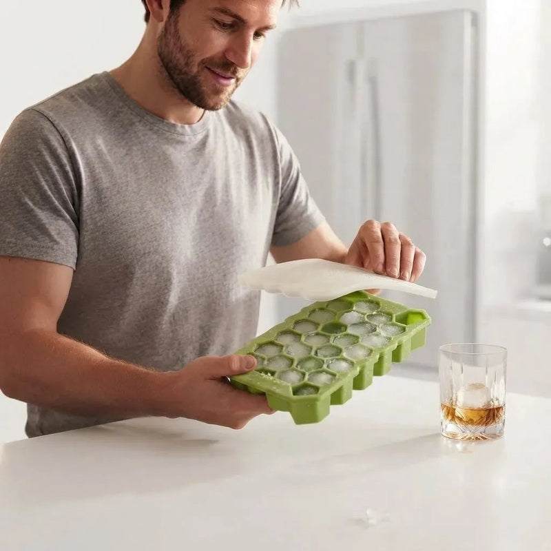 Silicone Large Capacity 148 Ice Cube Maker Tray Set