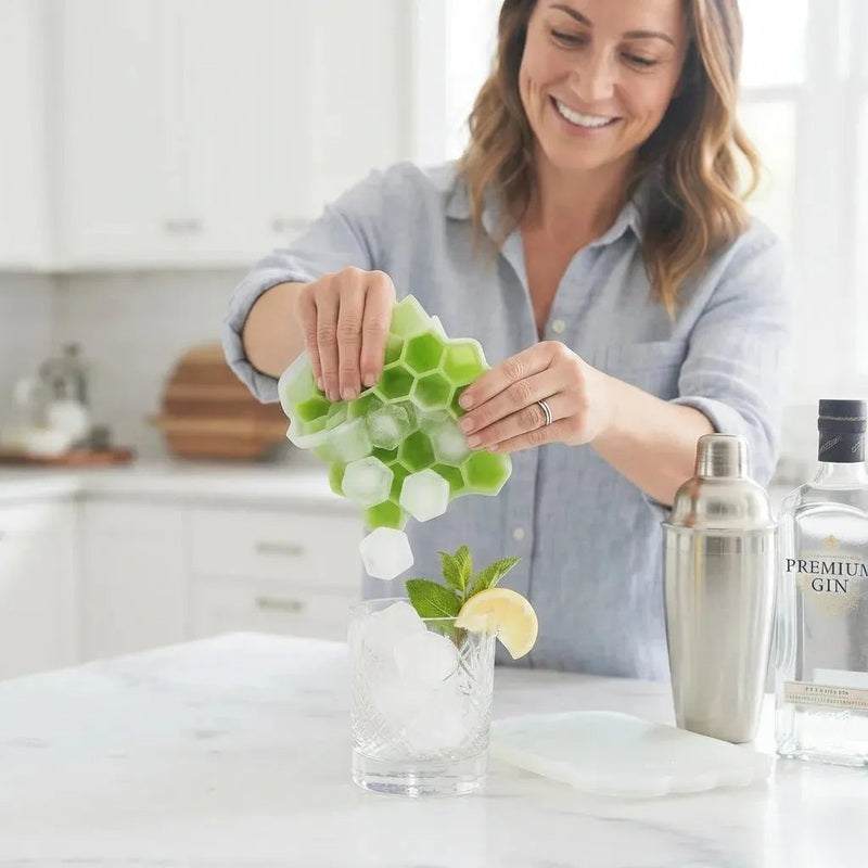 Silicone Large Capacity 148 Ice Cube Maker Tray Set