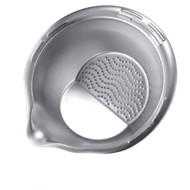 Stainless Steel Food Rice Washer Strainer Bowl