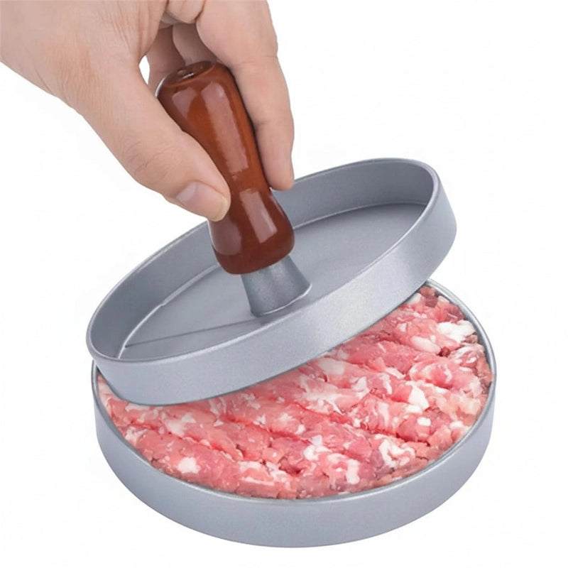 Stainless Steel Hamburger Patty Meat Press Maker