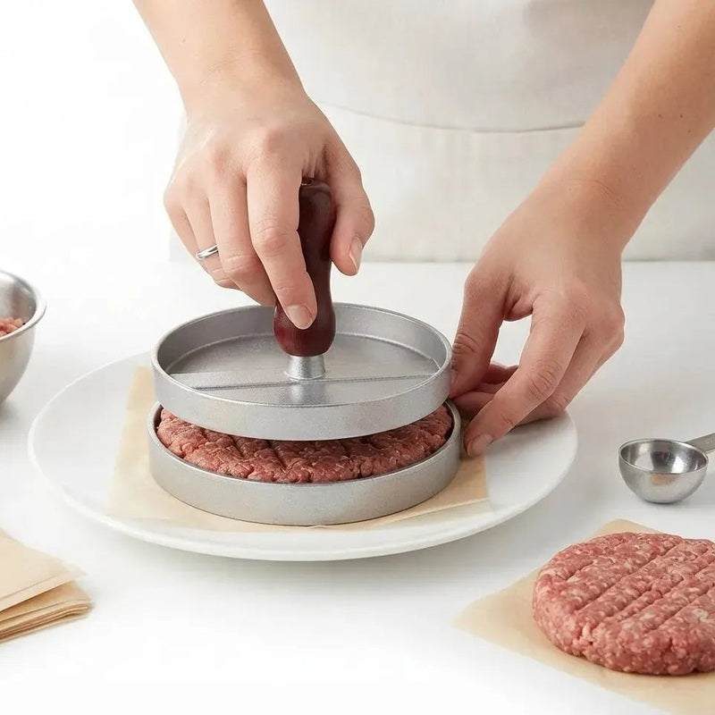 Stainless Steel Hamburger Patty Meat Press Maker