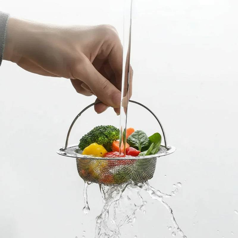 Stainless Steel Kitchen Sink Food Residue Filter Catcher