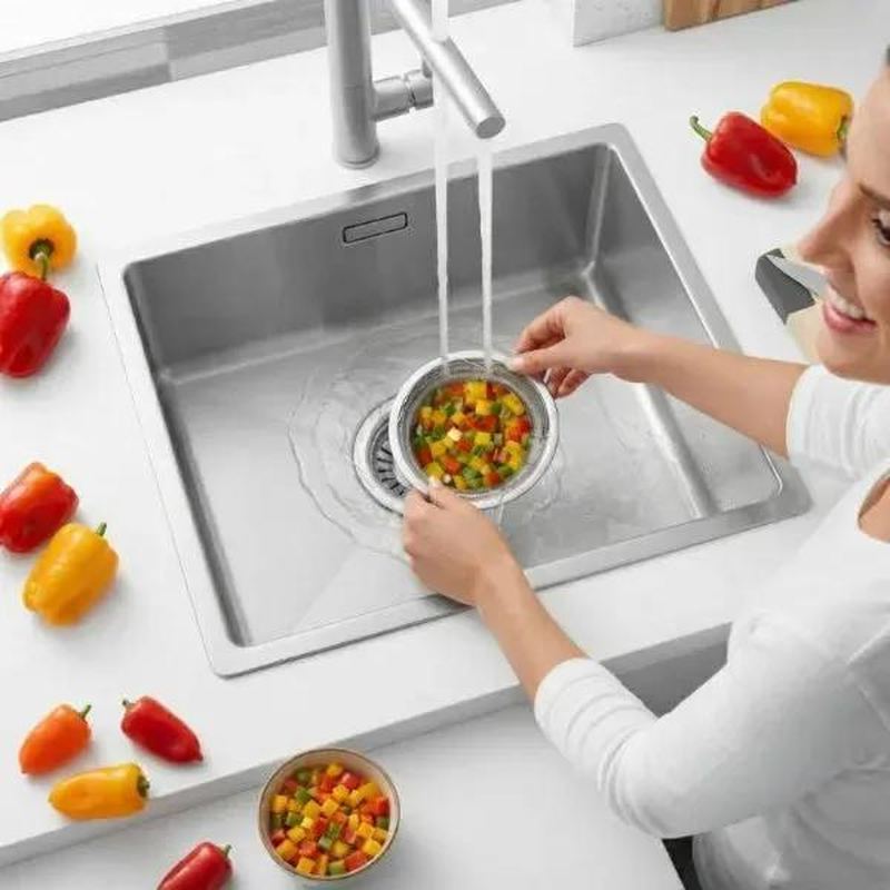 Stainless Steel Kitchen Sink Food Residue Filter Catcher
