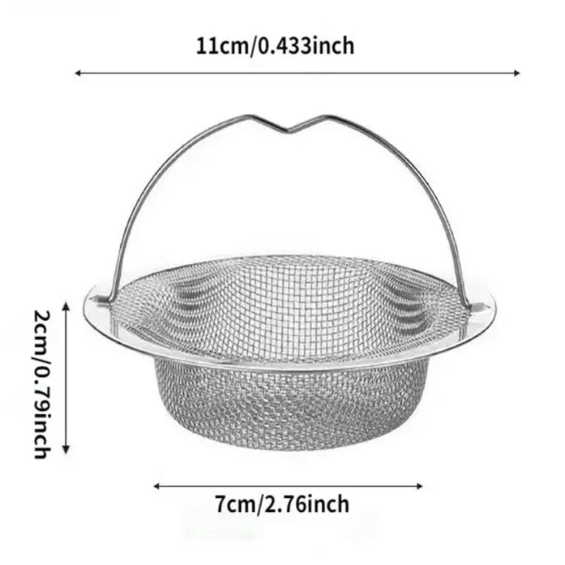 Stainless Steel Kitchen Sink Food Residue Filter Catcher