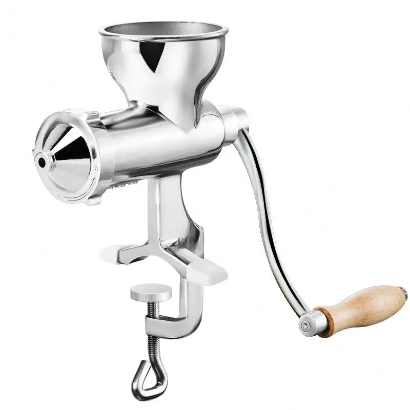 Stainless Steel Manual Wheatgrass Hand Fruit Juicer <none>