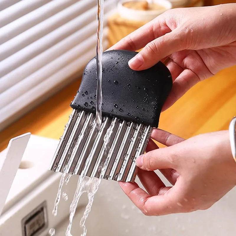 Stainless Steel Potato Chip Food Slicer Cutter