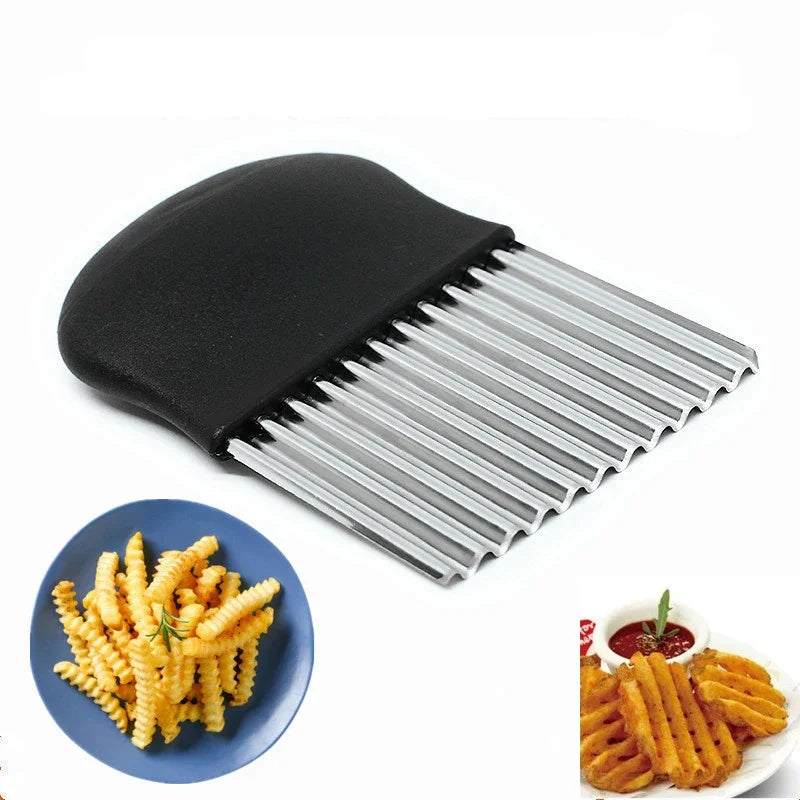Stainless Steel Potato Chip Food Slicer Cutter