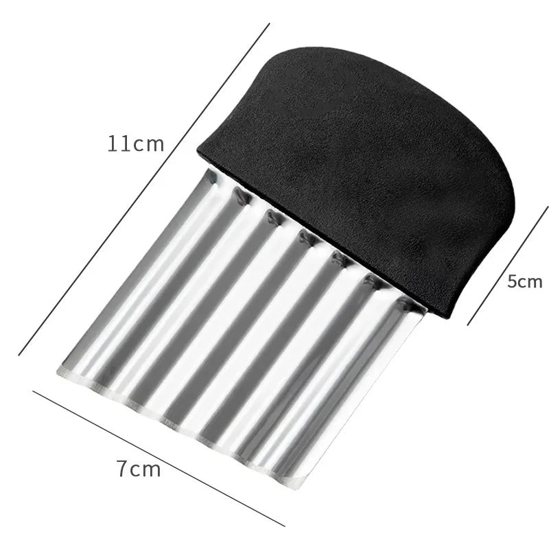 Stainless Steel Potato Chip Food Slicer Cutter
