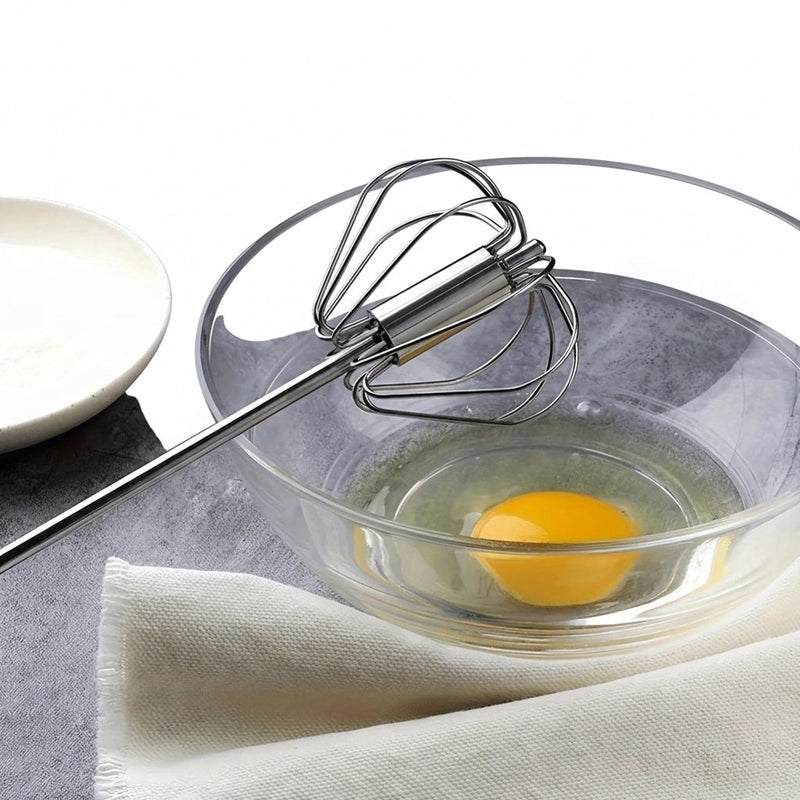 Stainless Steel Semi Automatic Egg Beater Whisk Mixer